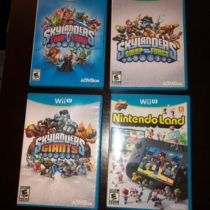 Huge $600 bundle of Skylanders Nintendo Wii U game